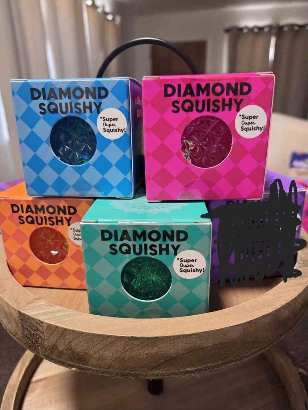 J'adore 4pc Squishy Diamond Set